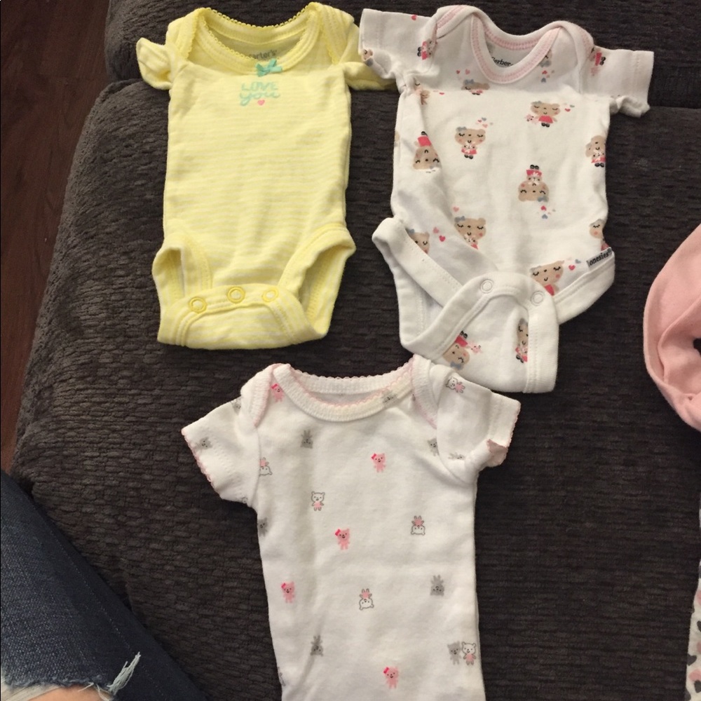 Preemie girl clothing